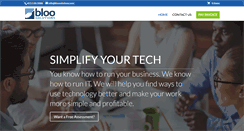 Desktop Screenshot of bloosolutions.com